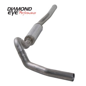 Chevrolet 3500 Performance Exhaust - Diamond Eye Performance - Catback Single Muffler Replacement - `06-`07
